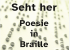 Judith Hennemann liest mit in Braille ...